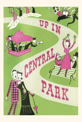 Diario Vintage Cartel Up in Central Park - Vintage Journal Up in Central Park Poster