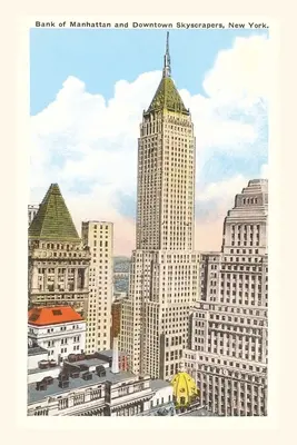 Diario Vintage Bank of Manhattan, Nueva York - Vintage Journal Bank of Manhattan, New York City