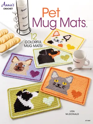 Mantas de ganchillo - Pet Mug Mats