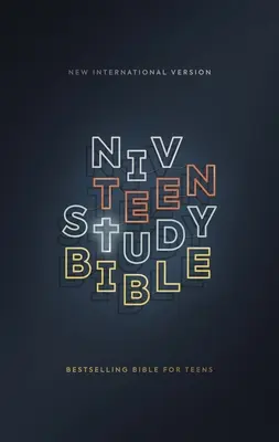 Niv, Biblia de estudio para adolescentes, Tapa dura, Azul marino, Impresión confort - Niv, Teen Study Bible, Hardcover, Navy, Comfort Print