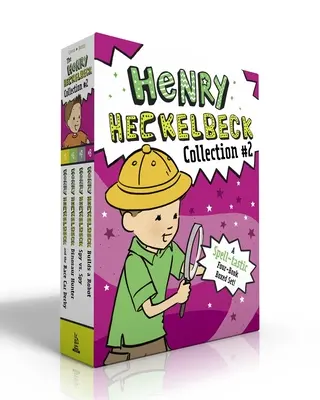 Colección Henry Heckelbeck nº 2 (caja): Henry Heckelbeck y el derby de coches de carreras; Henry Heckelbeck cazador de dinosaurios; Henry Heckelbeck espía contra espía; Henry Heckelbeck espía contra espía. - The Henry Heckelbeck Collection #2 (Boxed Set): Henry Heckelbeck and the Race Car Derby; Henry Heckelbeck Dinosaur Hunter; Henry Heckelbeck Spy vs. Sp