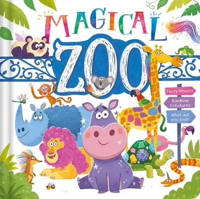 El Zoo Mágico: Libro de cartón acolchado - The Magical Zoo: Padded Board Book