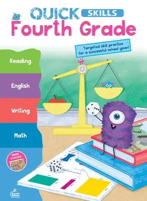 Cuaderno de ejercicios Quick Skills de cuarto grado - Quick Skills Fourth Grade Workbook