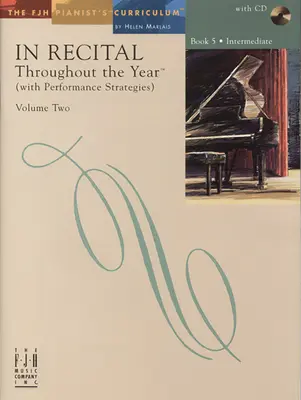 En Recital(r) Todo el Año, Vol 2 Bk 5: Con Estrategias de Interpretación - In Recital(r) Throughout the Year, Vol 2 Bk 5: With Performance Strategies