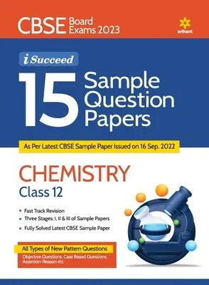 CBSE Board Exams 2023 I-Succeed 15 Sample Question Papers QUIMICA Clase 12 - CBSE Board Exams 2023 I-Succeed 15 Sample Question Papers CHEMISTRY Class 12th