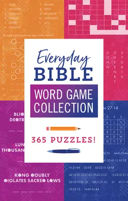 Colección de juegos bíblicos diarios de palabras: 365 rompecabezas - Everyday Bible Word Game Collection: 365 Puzzles!
