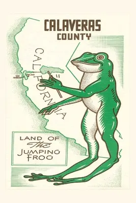 Diario Vintage Rana saltarina del condado de Calaveras, California - Vintage Journal Jumping Frog of Calaveras County, California