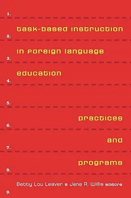 Instrucción basada en tareas en la enseñanza de lenguas extranjeras: Prácticas y programas - Task-Based Instruction in Foreign Language Education: Practices and Programs