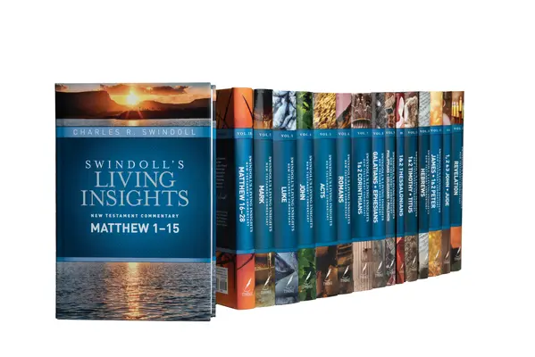 Juego completo del Nuevo Testamento Swindoll's Living Insights - Swindoll's Living Insights New Testament Complete Set