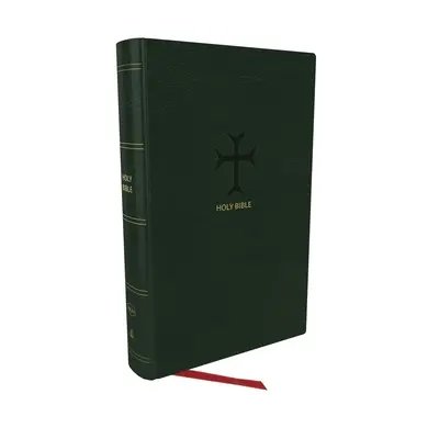 Nkjv, Biblia de referencia de fin de versículo, tamaño personal, letra grande, piel suave, verde, letra roja, índice de pulgares, letra cómoda: Santa Biblia, New King Jame - Nkjv, End-Of-Verse Reference Bible, Personal Size Large Print, Leathersoft, Green, Red Letter, Thumb Indexed, Comfort Print: Holy Bible, New King Jame