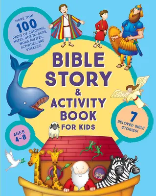 Libro de historias y actividades bíblicas para niños - Bible Story and Activity Book for Kids