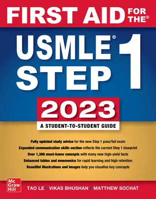 First Aid for the USMLE Step 1 2023, Trigésima tercera edición - First Aid for the USMLE Step 1 2023, Thirty Third Edition