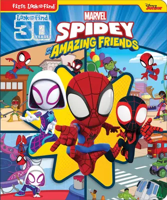 Disney Junior Marvel Spidey y sus increíbles amigos: First Look and Find: Primer Busca y Encuentra - Disney Junior Marvel Spidey and His Amazing Friends: First Look and Find: First Look and Find