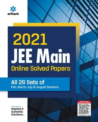 2021 JEE Main Online Resuelto Papeles Todos los 26 conjuntos de febrero, marzo, julio y agosto Sesiones - 2021 JEE Main Online Solved Papers All 26 Sets Of Feb, March, July & Aug Sessions