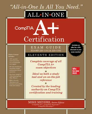 Guía del Examen Comptia A+ Todo en Uno, Undécima Edición (Exámenes 220-1101 y 220-1102) - Comptia A+ Certification All-In-One Exam Guide, Eleventh Edition (Exams 220-1101 & 220-1102)