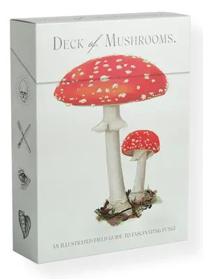 La baraja de las setas: Una guía de campo ilustrada de hongos fascinantes - The Deck of Mushrooms: An Illustrated Field Guide to Fascinating Fungi