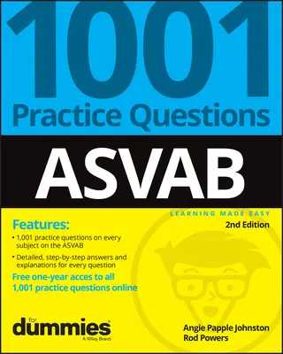 ASVAB: 1001 Preguntas de Práctica para Dummies (+ Práctica Online) - Asvab: 1001 Practice Questions for Dummies (+ Online Practice)