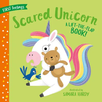 Unicornio asustado: Un libro con solapas. ¡14 solapas! - Scared Unicorn: A Lift-The-Flap Book! 14 Flaps!