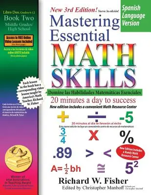 Mastering Essential Math Skills Book 2, Versión en Español - Mastering Essential Math Skills Book 2, Spanish Language Version