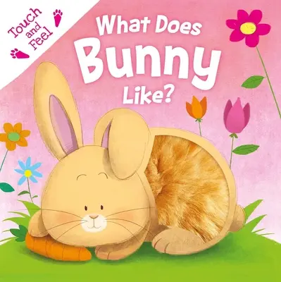 ¿Qué le gusta a Bunny? Libro de cartón para tocar y sentir - What Does Bunny Like?: Touch & Feel Board Book