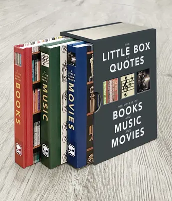 La pequeña caja de citas: Para los amantes de los libros, la música y el cine - The Little Box of Quotes: For Lovers of Books, Music and Movies