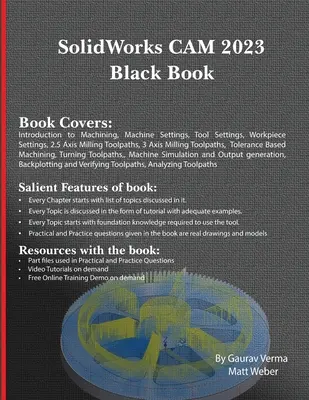 Libro negro de SolidWorks CAM 2023 - SolidWorks CAM 2023 Black Book