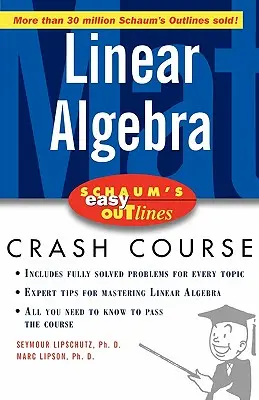 Schaum's Easy Outline of Linear Algebra (Esquema fácil de álgebra lineal de Schaum) - Schaum's Easy Outline of Linear Algebra