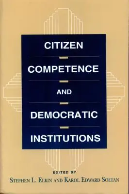 Competencia ciudadana e instituciones democráticas - Citizen Competence and Democratic Institutions