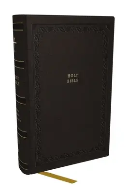 Biblia compacta RVR con 43.000 referencias cruzadas, piel negra, letra roja, impresión confort: Santa Biblia, Versión Reina Valera: Santa Biblia, Versión Reina Valera - KJV Compact Bible W/ 43,000 Cross References, Black Leathersoft, Red Letter, Comfort Print: Holy Bible, King James Version: Holy Bible, King James Ver