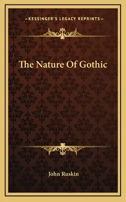 La naturaleza del gótico - The Nature of Gothic