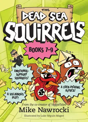 Las Ardillas del Mar Muerto 3-Pack Libros 7-9: Merle de Nazaret / Un Asno Polvoriento / Ardillas Cascabeleras - The Dead Sea Squirrels 3-Pack Books 7-9: Merle of Nazareth / A Dusty Donkey Detour / Jingle Squirrels