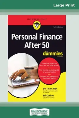 Finanzas personales después de los 50 para Dummies, 2ª edición (16pt Large Print Edition) - Personal Finance After 50 For Dummies, 2nd Edition (16pt Large Print Edition)