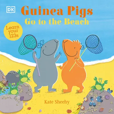 Las cobayas van a la playa: Aprende el 123 - Guinea Pigs Go to the Beach: Learn Your 123s