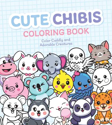 Libro para colorear de lindos chibis - Cute Chibis Coloring Book