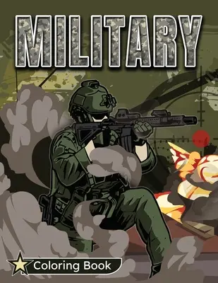 Libro militar para colorear - Military Coloring Book