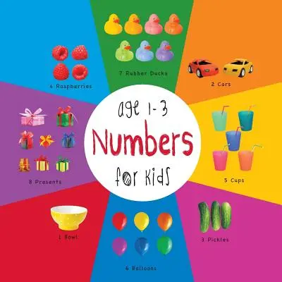 Números para niños de 1 a 3 años (Engage Early Readers:) Libros de aprendizaje para niños) - Numbers for Kids age 1-3 (Engage Early Readers): Children's Learning Books)