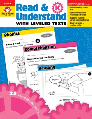 Leer y comprender con textos nivelados, Kindergarten Teacher Resource - Read and Understand with Leveled Texts, Kindergarten Teacher Resource