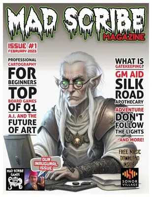 Número 1 de la revista Mad Scribe - Mad Scribe magazine issue #1