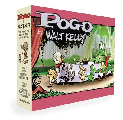 Pogo the Complete Syndicated Comic Strips Box Set: Vols. 7 & 8: Pockets Full of Pie & Hijinks from the Horn of Plenty