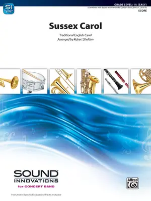 Sussex Carol: Partitura para director - Sussex Carol: Conductor Score