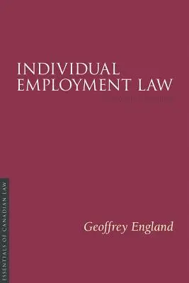 Derecho Laboral Individual, 2/E - Individual Employment Law, 2/E