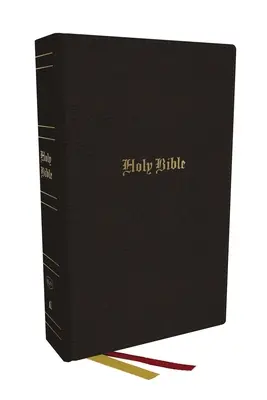 Santa Biblia RVR, Biblia de referencia con impresión supergigante, negra, cuero auténtico, 43.000 referencias cruzadas, letra roja, impresión cómoda: Versión Reina Valera - KJV Holy Bible, Super Giant Print Reference Bible, Black, Genuine Leather, 43,000 Cross References, Red Letter, Comfort Print: King James Version