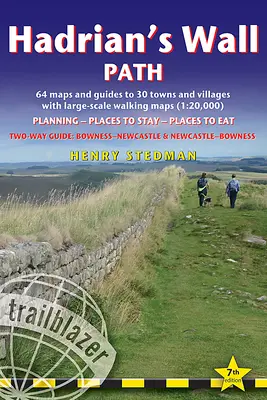 Camino del Muro de Adriano: Guía Británica de Senderismo: Two-Way: Bowness-Newcastle-Bowness - 64 Large-Scale Walking Maps (1:20,000) & Guides to 30 Town - Hadrian's Wall Path: British Walking Guide: Two-Way: Bowness-Newcastle-Bowness - 64 Large-Scale Walking Maps (1:20,000) & Guides to 30 Town