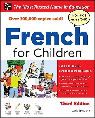 Francés para niños con tres CD de audio, tercera edición - French for Children with Three Audio CDs, Third Edition