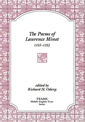 Poemas de Laurence Minot, 1333-1352pb - Poems of Laurence Minot, 1333-1352pb