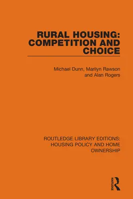 Vivienda rural: Competencia y elección - Rural Housing: Competition and Choice