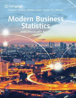 Estadística empresarial moderna con Microsoft Excel - Modern Business Statistics with Microsoft Excel