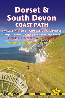 Dorset & South Devon Coast Path: (Sw Coast Path Part 3) - Incluye 97 mapas y guías de senderismo a gran escala de 48 ciudades y pueblos - Planificación, lugares de interés, etc. - Dorset & South Devon Coast Path: (Sw Coast Path Part 3) - Includes 97 Large-Scale Walking Maps & Guides to 48 Towns and Villages - Planning, Places to