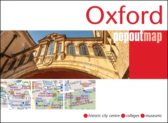 Mapa desplegable de Oxford - Oxford Popout Map