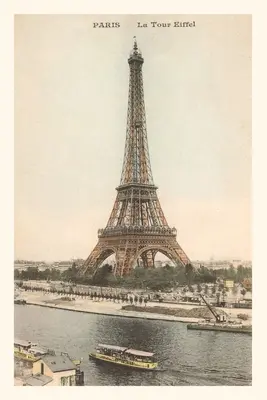 Diario Vintage Torre Eiffel - Vintage Journal Eiffel Tower